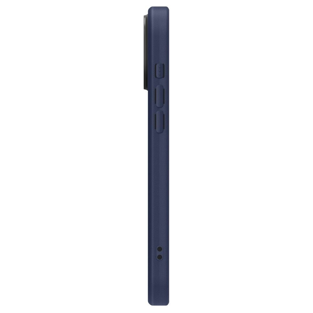 Spigen Cyrill iPhone 16 Pro Max Kajuk Mag Θήκη με Επένδυση Συνθετικού Δέρματος και MagSafe - Navy