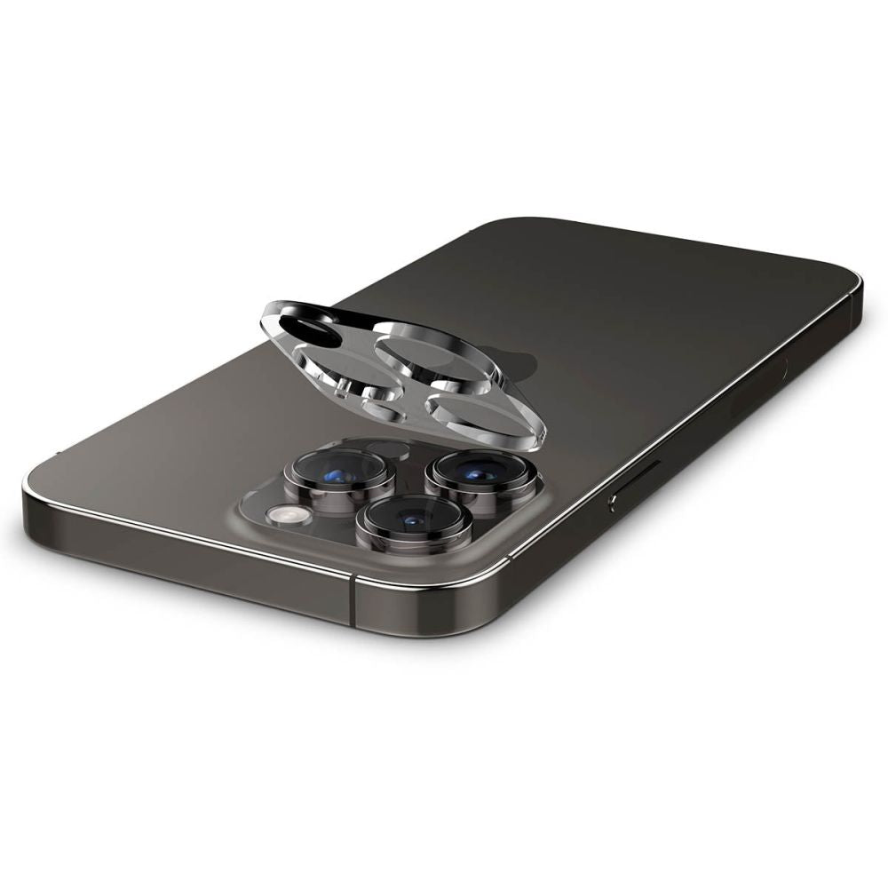 Spigen iPhone 14 Pro / 14 Pro Max Aparatu Optik.TR Αντιχαρακτικό Γυαλί για την Κάμερα - 2 Τεμάχια - Διάφανο