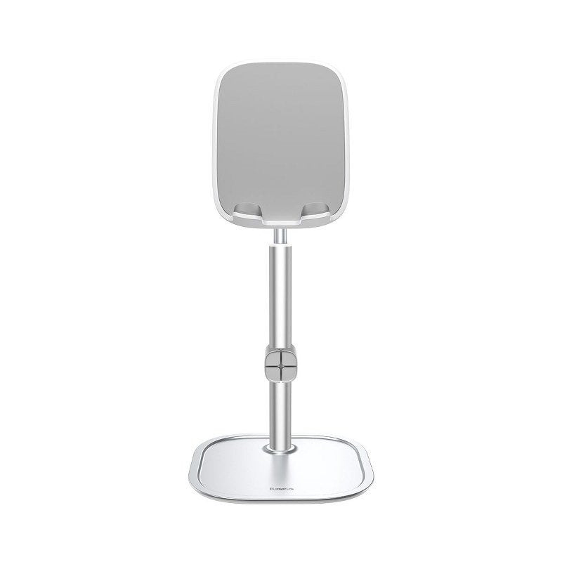 Baseus Literary Youth Desktop Bracket Telescopic Mobile Stand Βάση Στήριξης Κινητών - Silver - SUWY - A0S