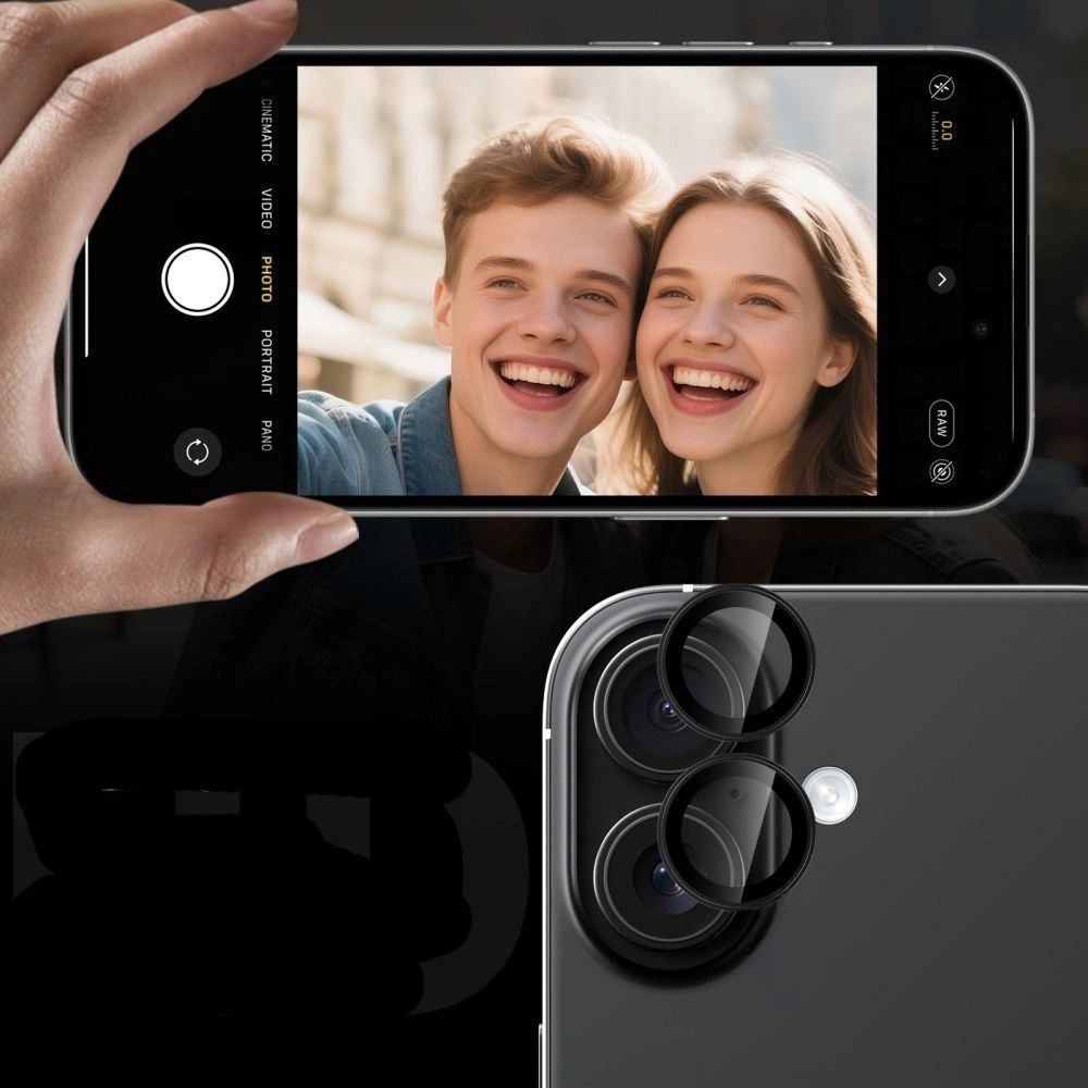 Tech - Protect Samsung Galaxy S26 / S26 Plus - Αντιχαρακτικό Γυαλί για την Κάμερα - Camring Fit+ - Clear