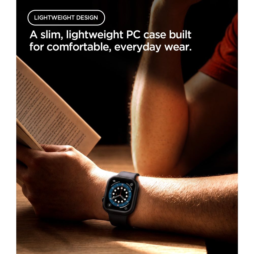 Spigen Θήκη Apple Watch 12 - 46mm Thin Fit - Black