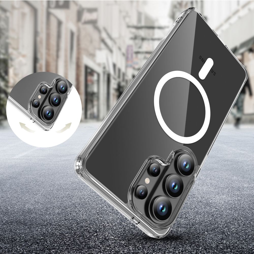 Tech - Protect Samsung Galaxy S26 Ultra - Σκληρή Θήκη με Πλαίσιο Σιλικόνης - Flexair Hybrid MagSafe - Clear