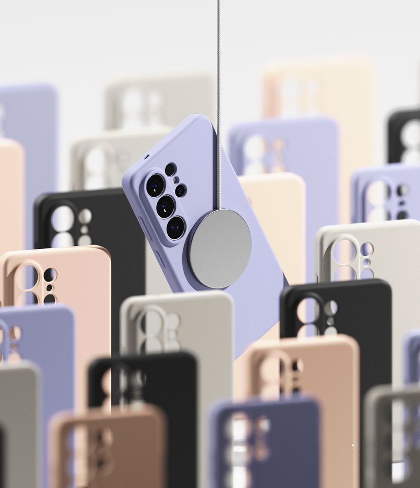 Ringke Samsung Galaxy S26 Ultra - Σκληρή Θήκη Σιλικόνης με MagSafe - Silicone Magnetic MagSafe - Black