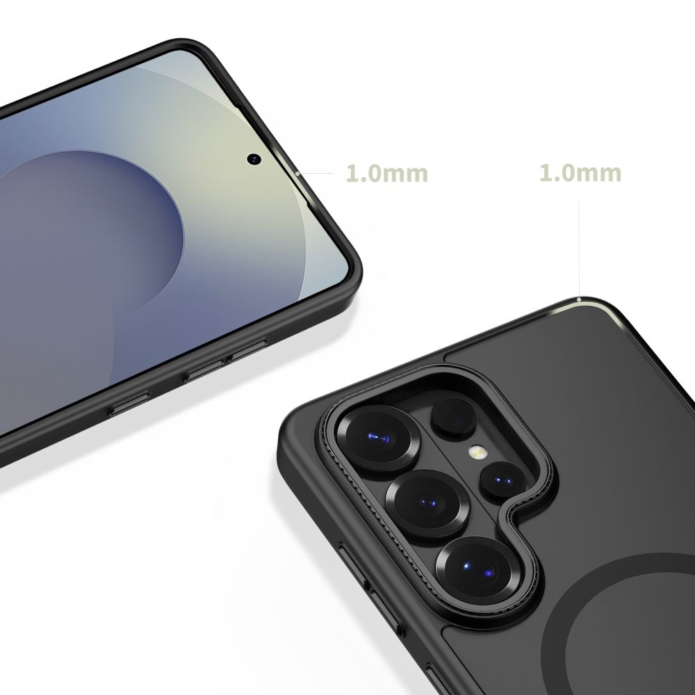 Tech - Protect Samsung Galaxy S26 Ultra - Σκληρή Θήκη με Πλαίσιο Σιλικόνης και MagSafe - MagCam - Matte Black
