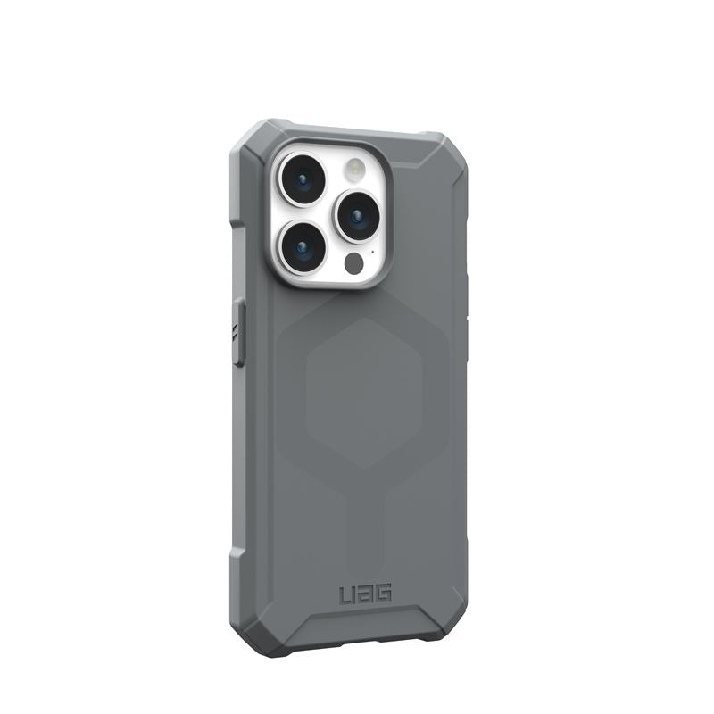 UAG iPhone 15 Pro Essential Armor MagSafe Θήκη Σιλικόνης TPU με MagSafe - Silver