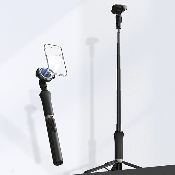 Araree Selfie Stick Magfie PodPro Τρίποδο με Τηλεχειριστήριο Bluetooth - Black