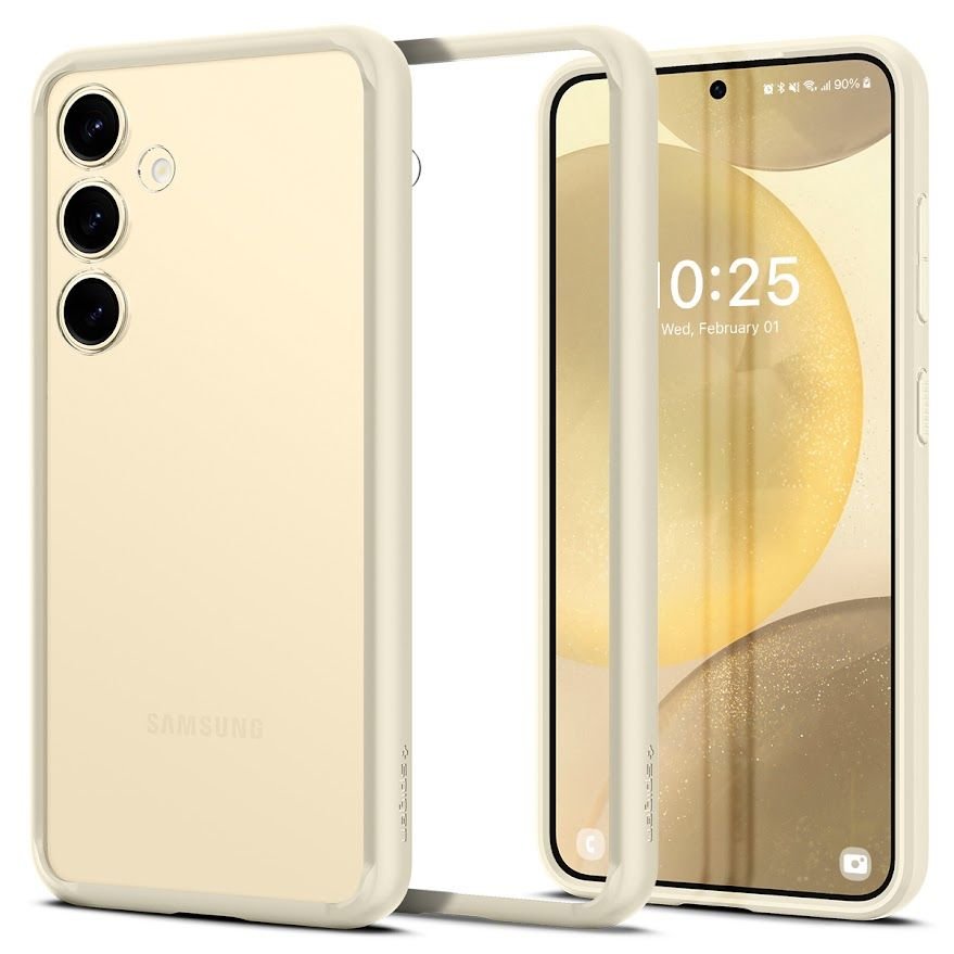Spigen Samsung Galaxy S24 - Ultra Hybrid Σκληρή Θήκη με Πλαίσιο Σιλικόνης - Mute Beige