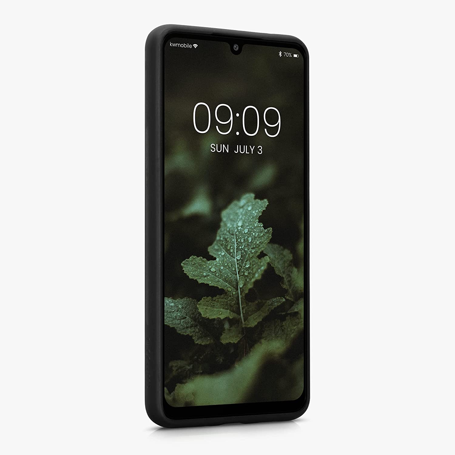 KW Samsung Galaxy A33 5G Θήκη από Φυσικό Ξύλο - Dark Brown - 57996.18