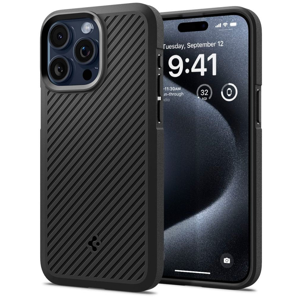 Spigen iPhone 15 Pro Max Θήκη TPU Core Armor - Matte Black