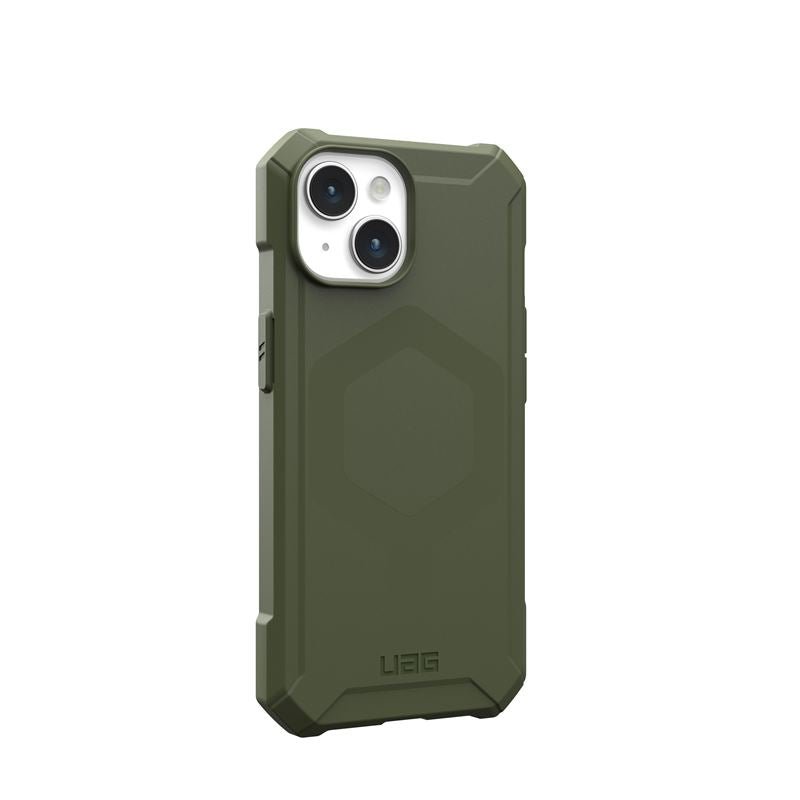 UAG iPhone 15 Essential Armor MagSafe Θήκη Σιλικόνης TPU με MagSafe - Olive Drab
