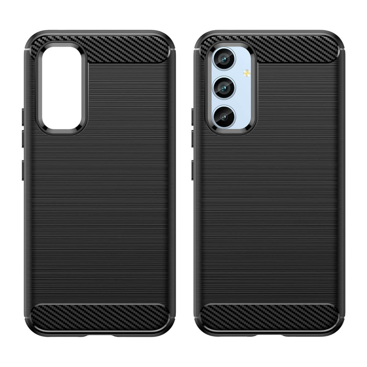 OEM Samsung Galaxy A54 5G Θήκη Rugged Carbon TPU - Black