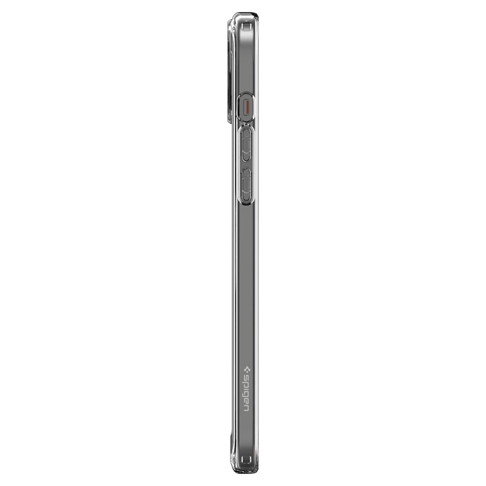 Spigen iPhone 15 Ultra Hybrid Mag Σκληρή Θήκη με Πλαίσιο Σιλικόνης Και MagSafe - Zero One White