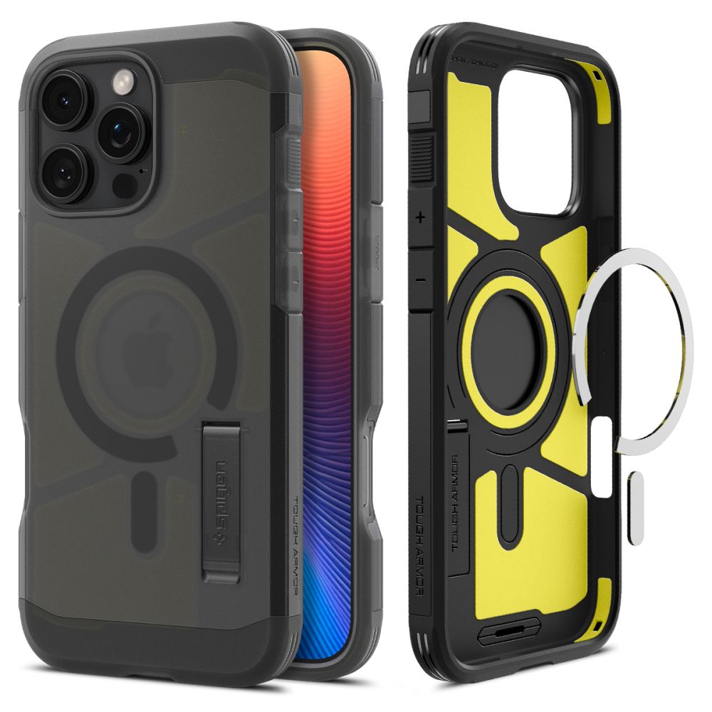 Spigen iPhone 16 Pro Max Tough Armor Mag Σκληρή Θήκη με MagSafe - Frost Black