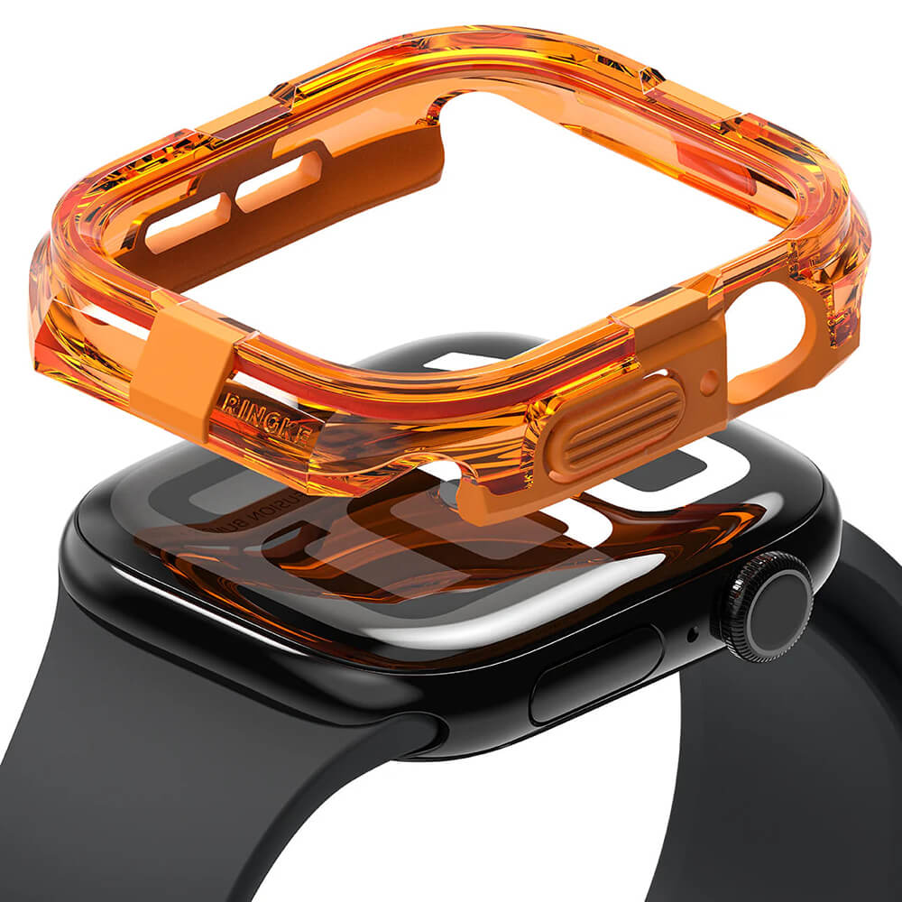 Ringke Θήκη Apple Watch 10/11 - 46mm - Fusion Bumper - Neon Orange