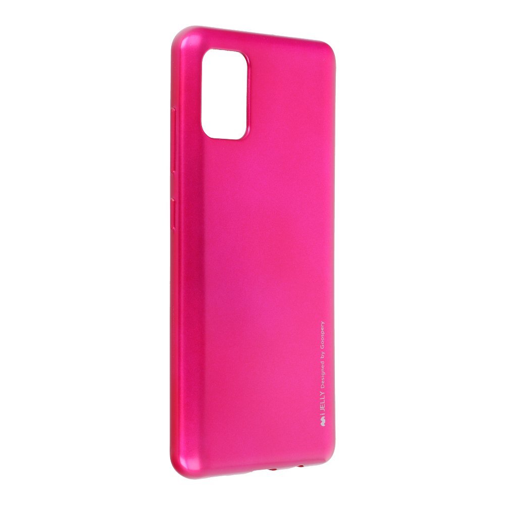 Mercury i - Jelly Premium Slim Case for Samsung Galaxy A41 - Pink