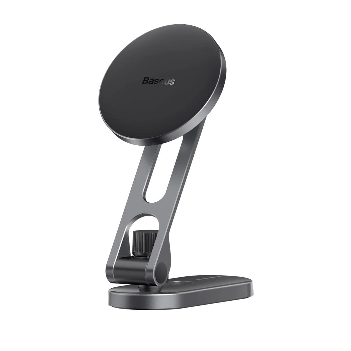 Baseus T - Space Series MagSafe Μαγνητική Βάση Αυτοκινήτου για το Ταμπλό Αυτοκινήτων Tesla - Silver - C40151300S11 - 00