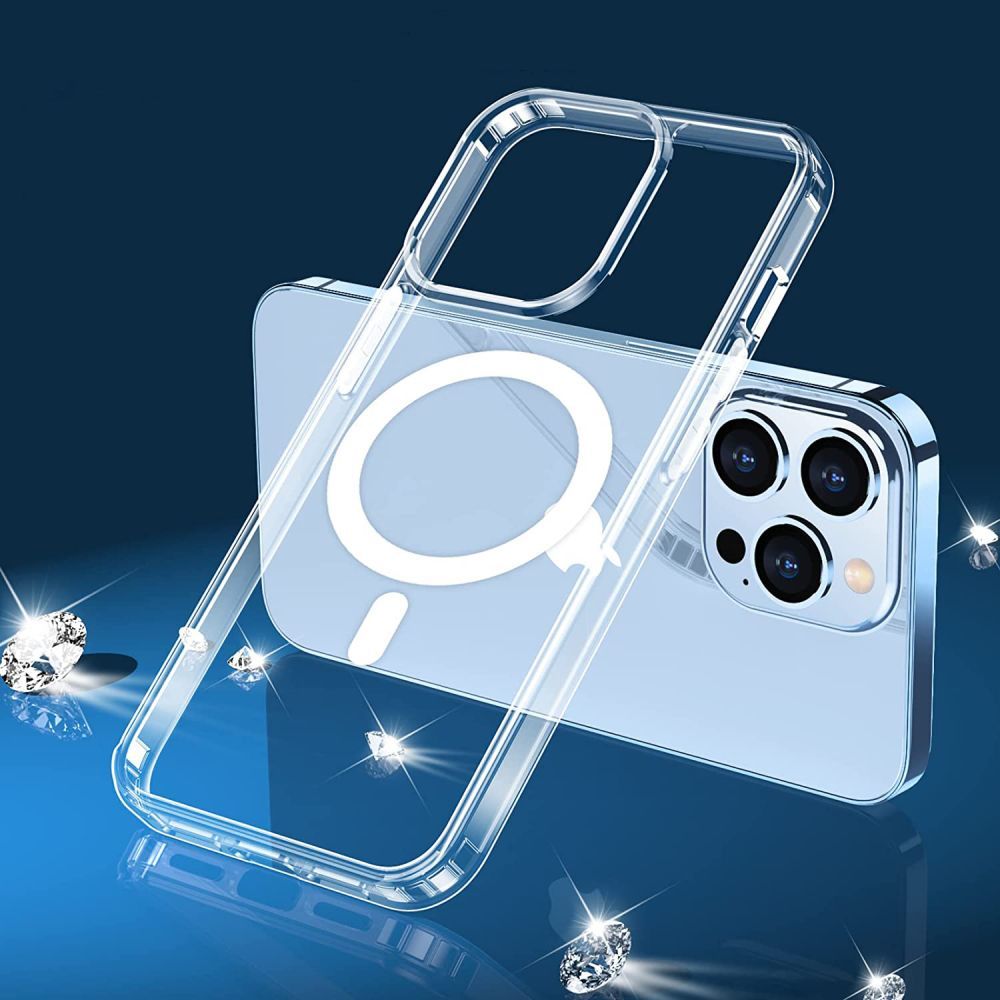 Tech - Protect iPhone 12 / 12 Pro MagMat Matte Σκληρή Θήκη με Πλαίσιο Σιλικόνης και MagSafe - Clear