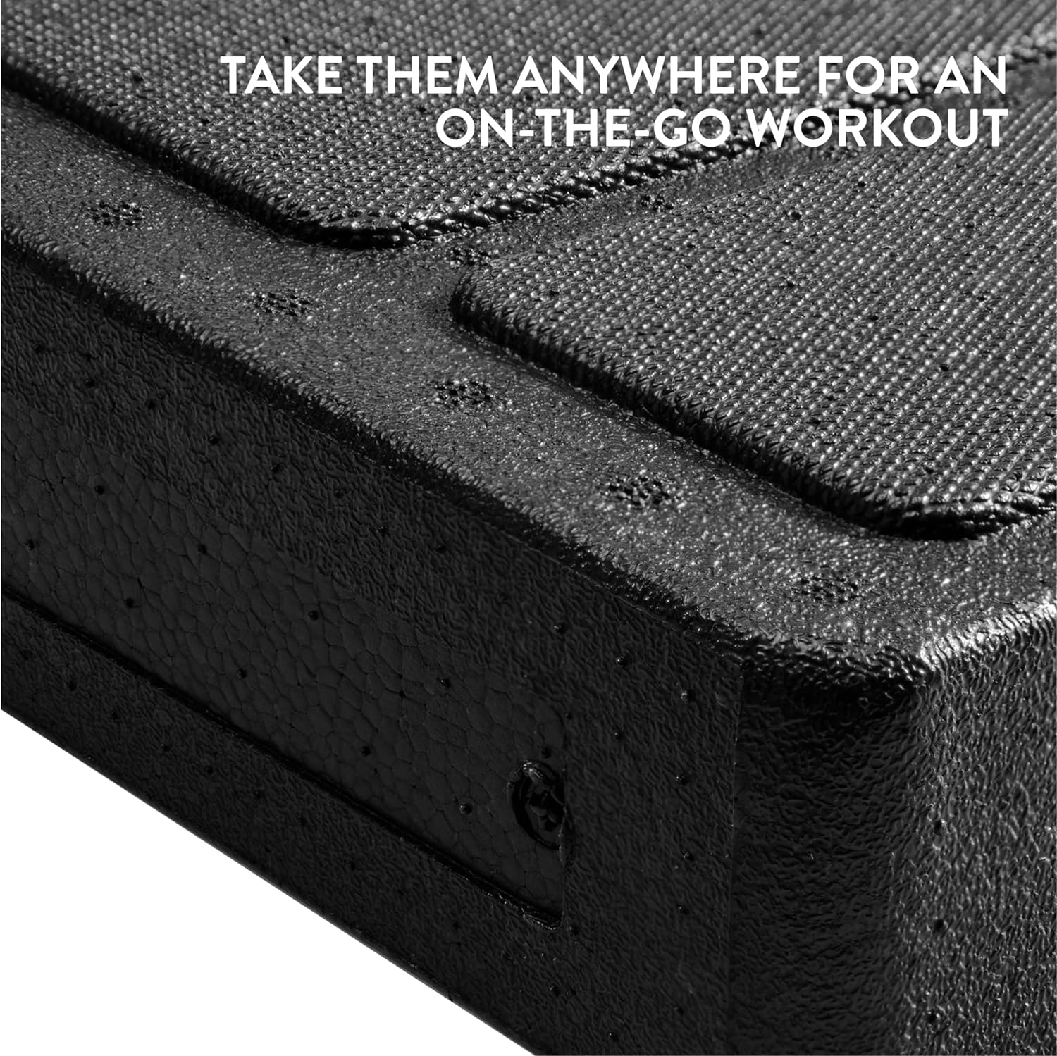 Navaris Σετ με 2 Σφήνες Ημικαθισμάτων / Squat - Black - 61740.01