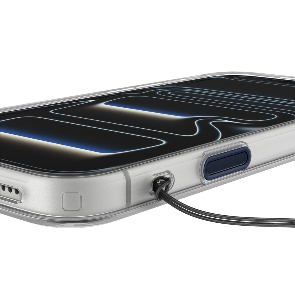 Spigen iPhone 18 Pro / iPhone 17 Pro - Σκληρή Θήκη με Πλαίσιο Σιλικόνης και MagSafe - Ultra Hybrid T Mag - Matte Blue