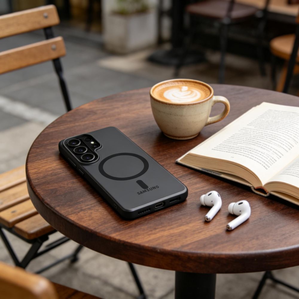 Tech - Protect Samsung Galaxy S26 Ultra - Σκληρή Θήκη με MagSafe - MagSlim - Matte / Black