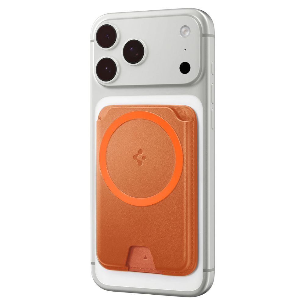 Spigen Valentinus MagSafe Universal Magnetic Card Holder - Card Holder - Brown