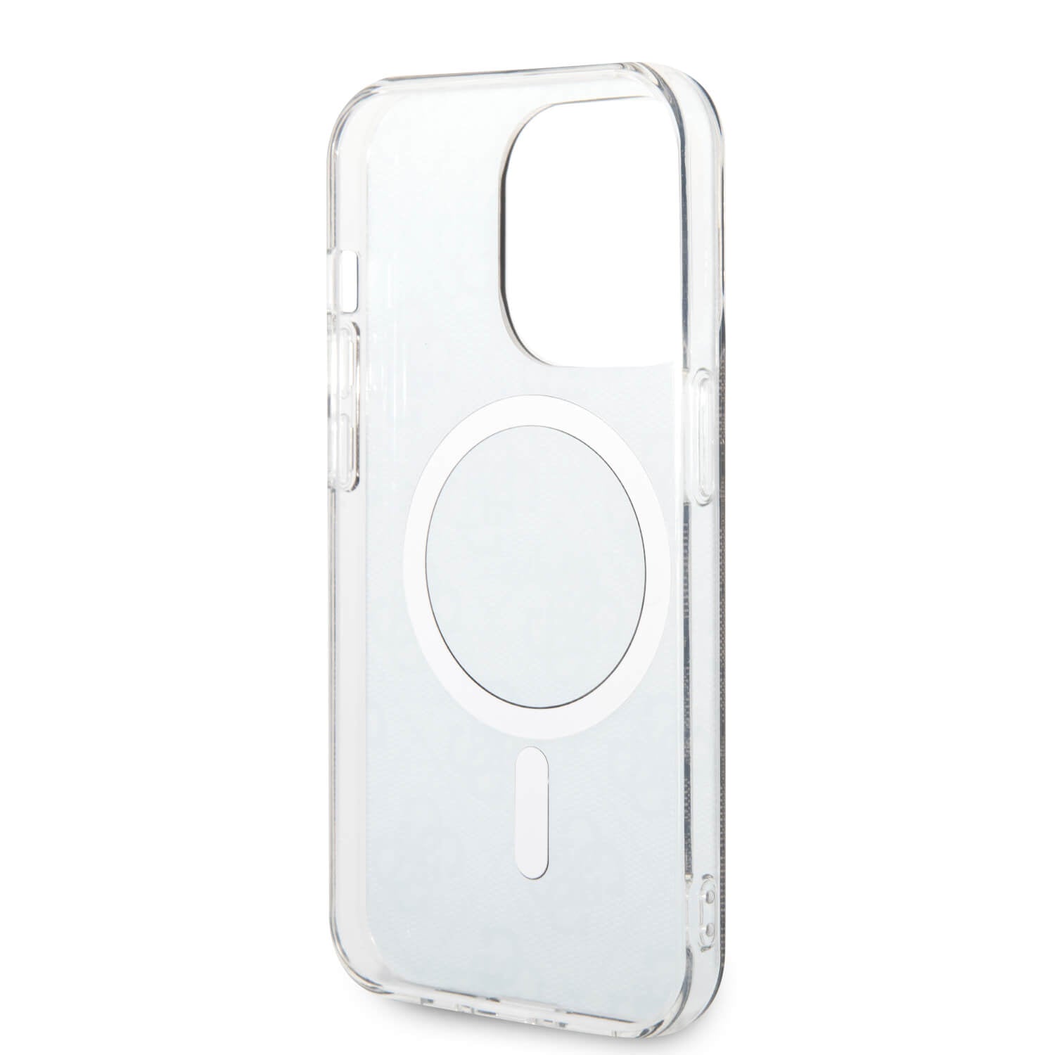 Guess iPhone 14 Pro Max - Bundle Pack MagSafe - Σετ Σκληρή Θήκη με Πλαίσιο Σιλικόνης και Ασύρματος Φορτιστής MagSafe - Design 4G and Gold - Black - GUBPP14XH4EACSK