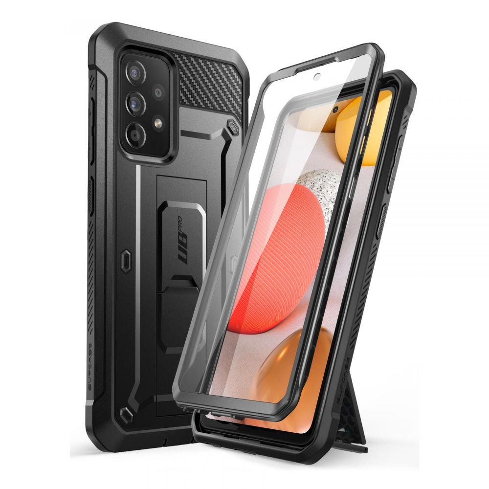 Supcase Samsung Galaxy A53 5G Unicorn Beetle Pro Σκληρή Θήκη με Προστασία Οθόνης και Stand - Black
