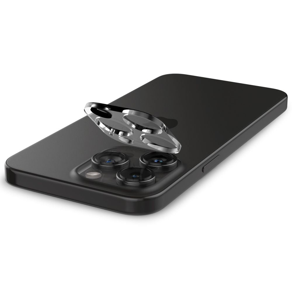 Spigen iPhone 14 Pro / 14 Pro Max / 15 Pro / 15 Pro Max / 16 Pro / 16 Pro Max Aparatu Optik.TR Αντιχαρακτικό Γυαλί για την Κάμερα - 2 Τεμάχια - Διάφανο