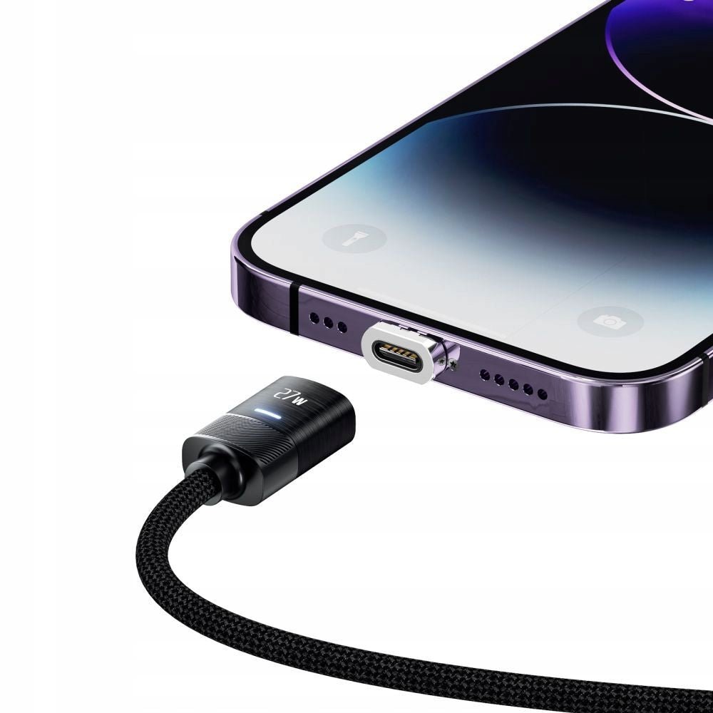 Tech - Protect UltraBoost Magnetic PD 27W 3A - Μαγνητικό Καλώδιο Γρήγορης Φόρτισης Type - C to Type - C / Type - C to Lightning 2m - Black