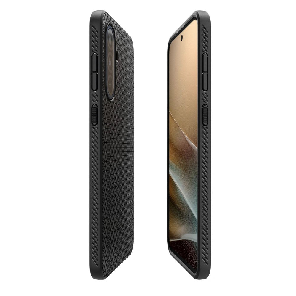 Spigen Samsung Galaxy A36 5G Liquid Air Θήκη Σιλικόνης - Matte Black