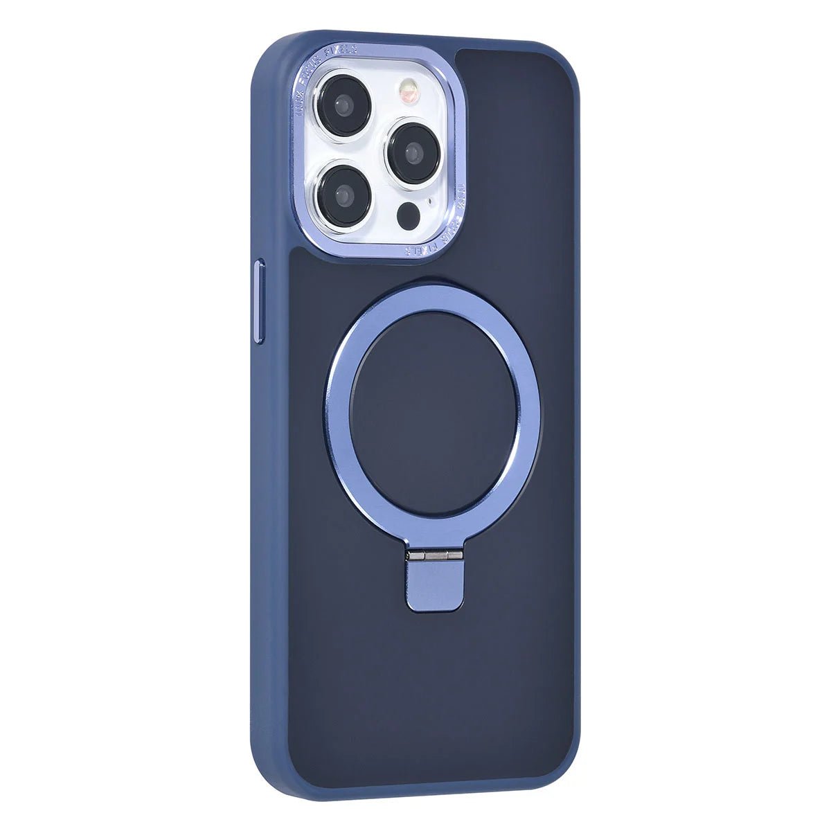 Tuniq iPhone 15 Pro Max - MagSafe Σκληρή Θήκη με Δαχτυλίδι Συγκράτησης - Blue