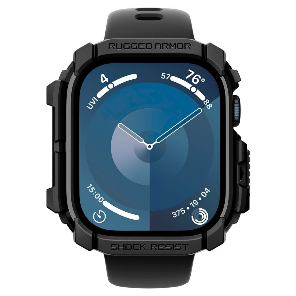 Spigen Θήκη Apple Watch 10/11 - 42mm Rugged Armor - Matte Black