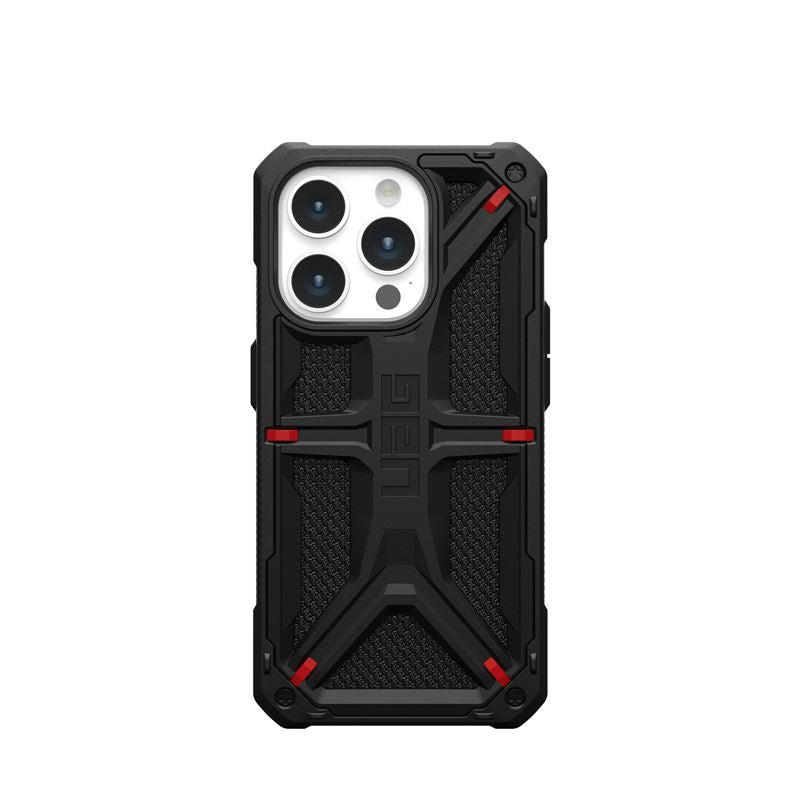 UAG iPhone 15 Pro Monarch Kevlar Series Σκληρή Θήκη - Kevlar Black