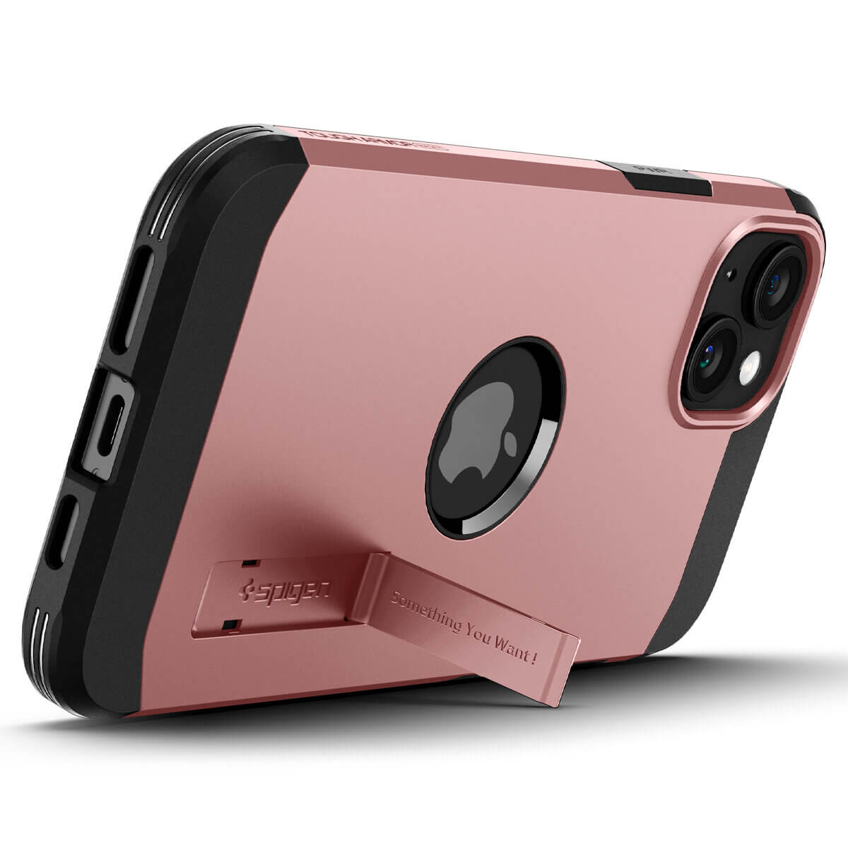 Spigen iPhone 15 Tough Armor Mag Σκληρή Θήκη με MagSafe - Rose Gold