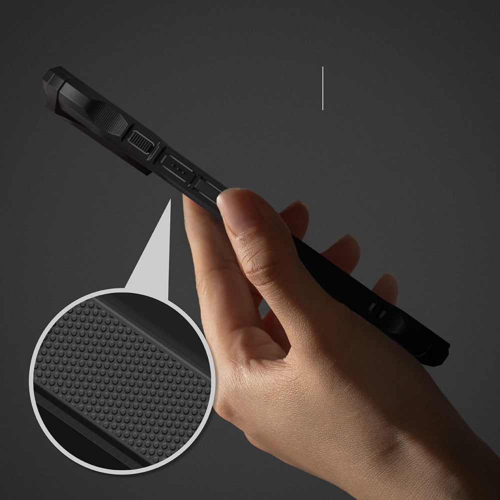 Ringke iPhone 17 - Fusion X Σκληρή Θήκη με Πλαίσιο Σιλικόνης - Διάφανη / Black