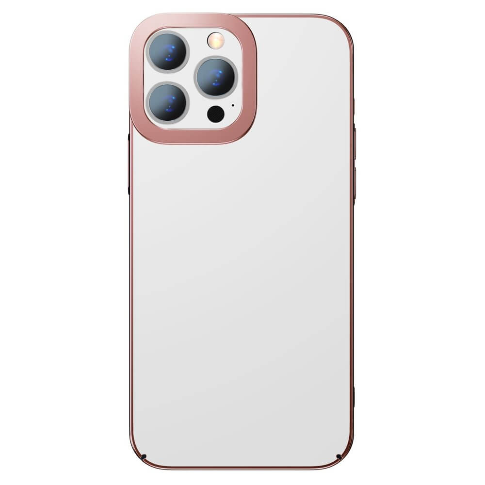 Baseus Glitter Electroplating Σκληρή Θήκη για iPhone 13 Pro - Pink - ARMC001004