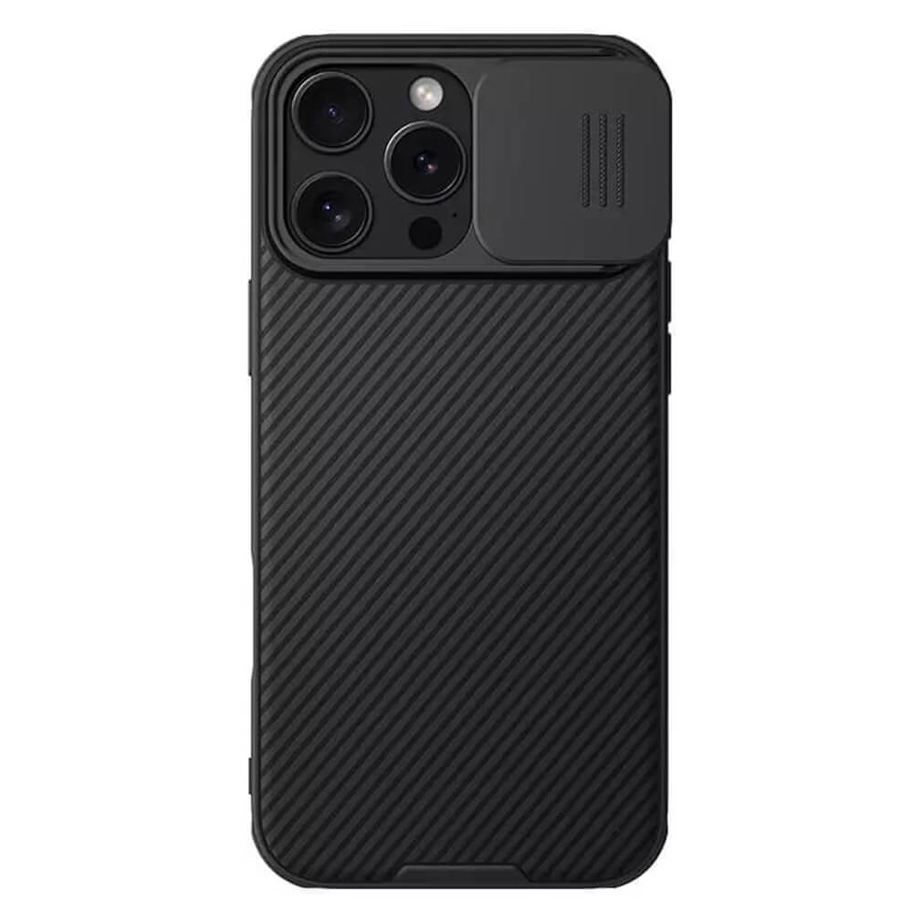 Nillkin iPhone 16 Pro Max CamShield Pro Σκληρή Θήκη με Κάλυμμα για την Κάμερα - Blαck