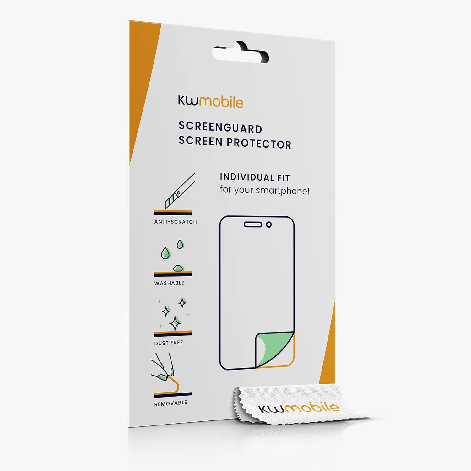 KW iPhone 16 Pro Max - Σετ με 3 Μεμβράνες Προστασίας Οθόνης - Διάφανες