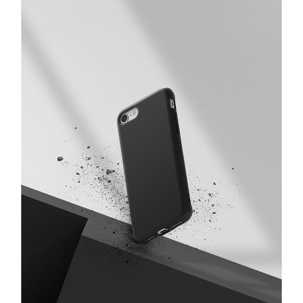Ringke iPhone SE 2022 / SE 2020 / 7 / 8 Air S TPU Case Θήκη Σιλικόνης - Black