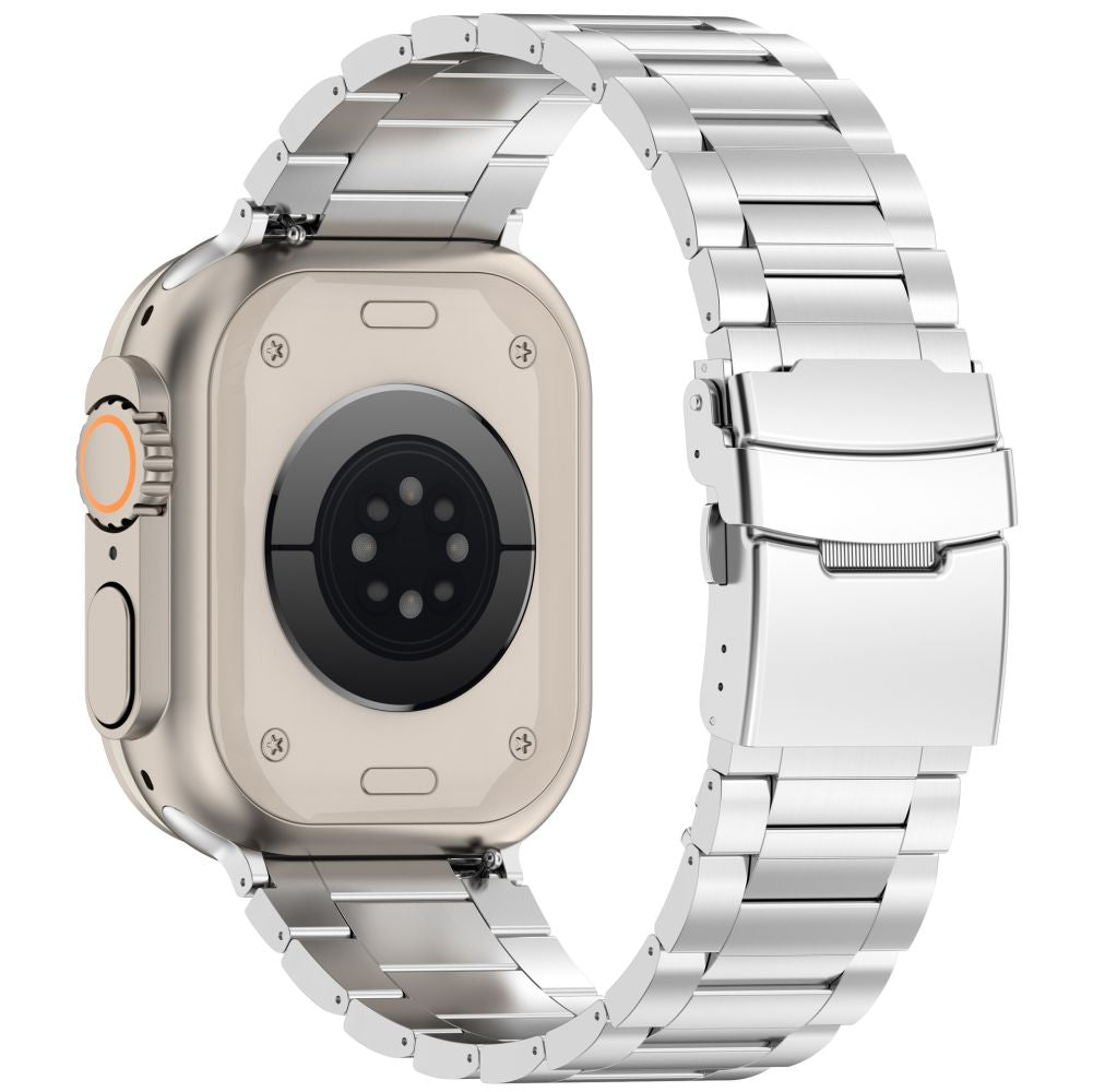 Tech - Protect Λουράκι Apple Watch 4 / 5 / 6 / 7 / 8 / 9 / SE / ULTRA 1 / ULTRA 2 - 42 / 44 / 45 / 49 mm Stainless Pro από Ανοξείδωτο Ατσάλι - Silver