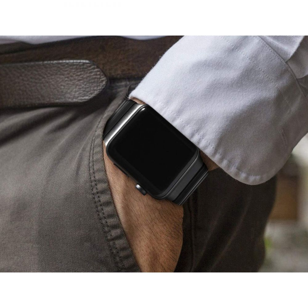 Tech - Protect Λουράκι Apple Watch 4 / 5 / 6 / 7 / 8 / 9 / SE / ULTRA 1 / ULTRA 2 - 42 / 44 / 45 / 49 mm LinkBand από Ανοξείδωτο Ατσάλι - Black