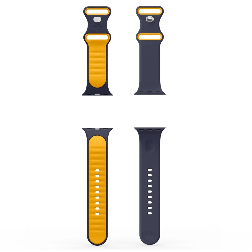 Spigen Λουράκι Apple Watch 8/9/10/11 - SE (1/2/3) - 40/41/42mm Nano Pop Σιλικόνης - Blueberry Navy