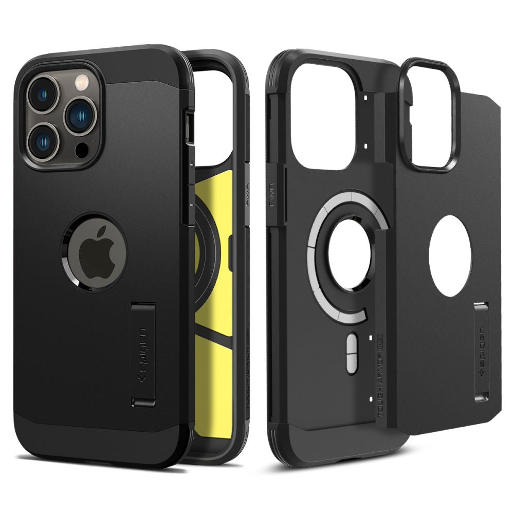 Spigen iPhone 14 Pro Tough Armor Mag Σκληρή Θήκη με MagSafe - Black