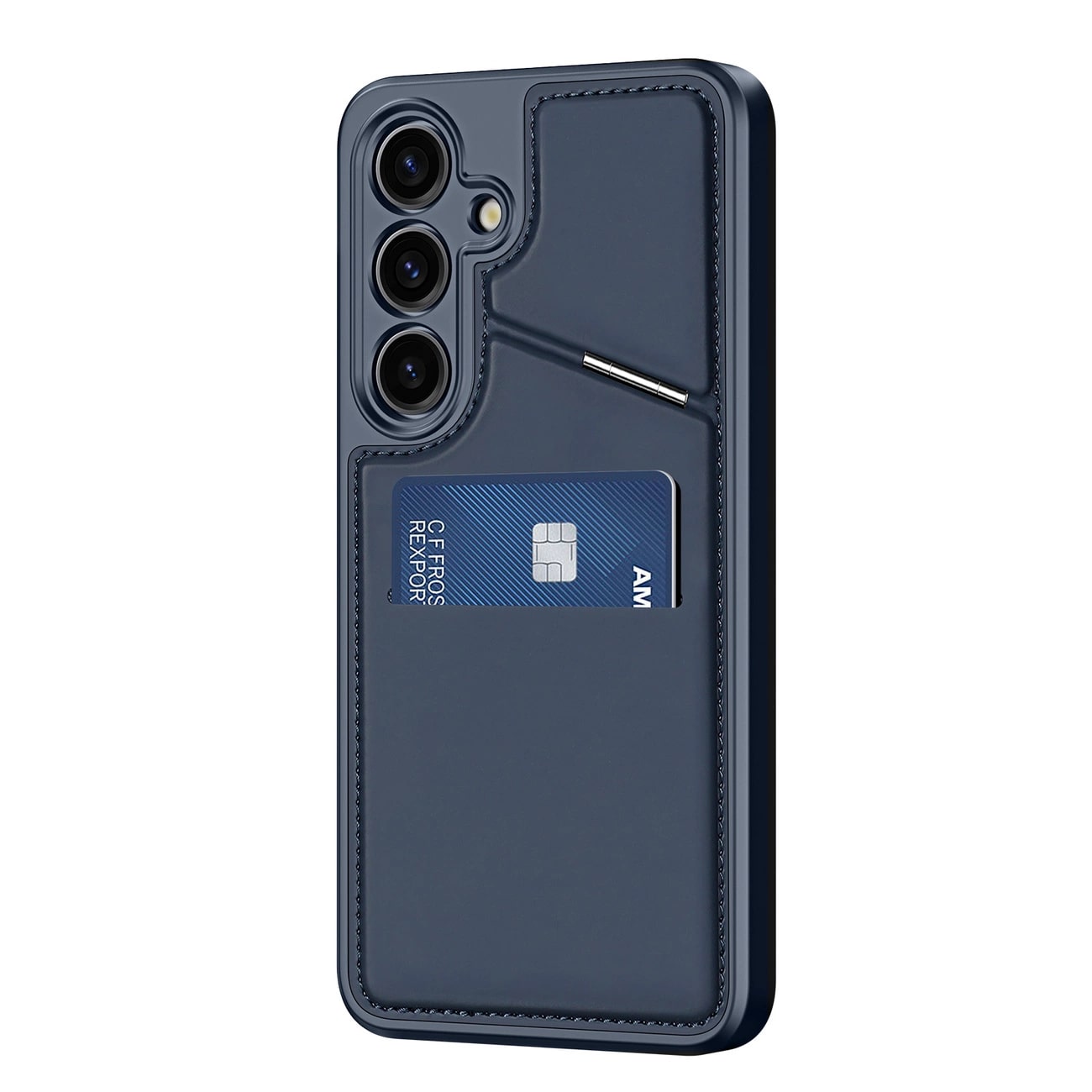 Dux Ducis Samsung Galaxy S24+ Rafi II Mag Anti - RFID Θήκη με Υποδοχή για Κάρτες / Stand και MagSafe - Blue
