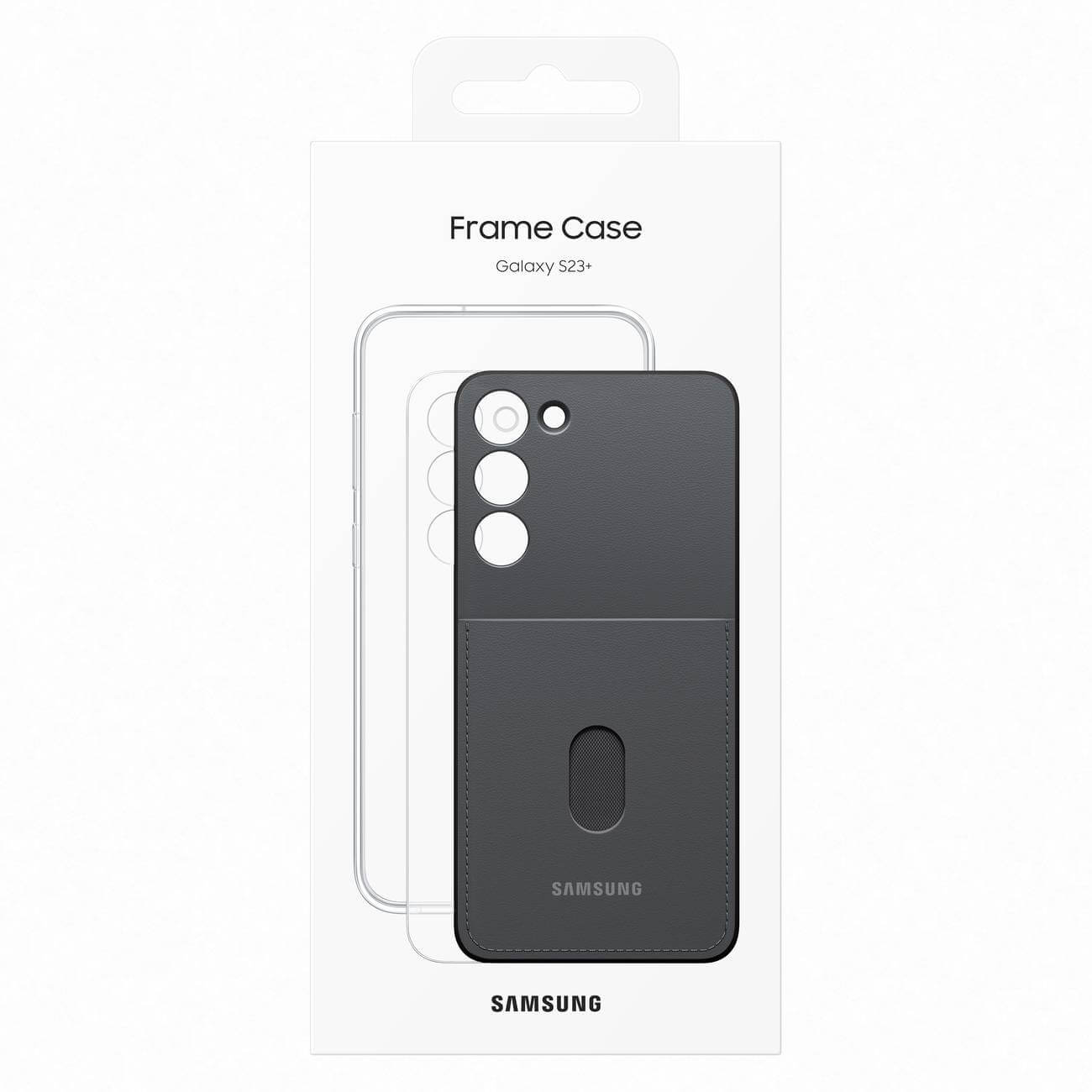 Samsung Frame Cover Samsung Galaxy S23+ Σκληρή Θήκη με Πλαίσιο Σιλικόνης - Black - EF - MS916CBEGWW