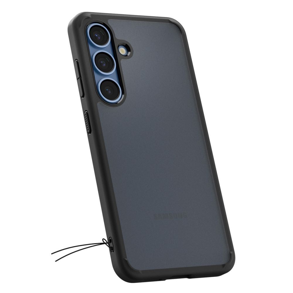 Spigen Samsung Galaxy S25 - Σκληρή Θήκη με Πλαίσιο Σιλικόνης Ultra Hybrid - Frost Black