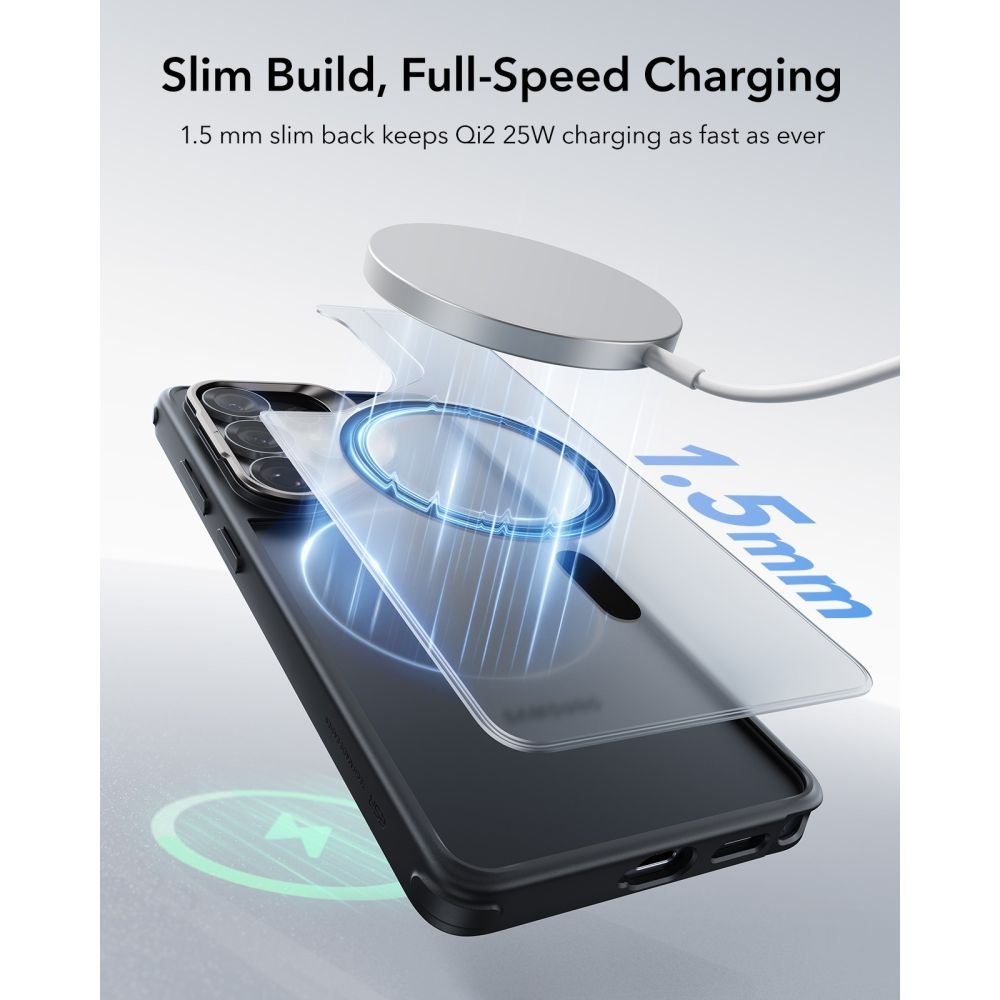 ESR Samsung Galaxy S26 Ultra - Σκληρή Θήκη με Πλαίσιο Σιλικόνης και MagSafe - Classic Hybrid Kickstand MagSafe - Frosted Black