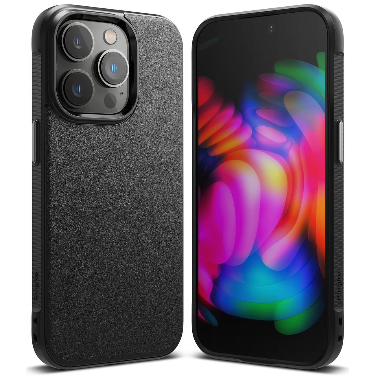 Ringke iPhone 14 Pro Onyx Durable TPU Case Θήκη Σιλικόνης - Black