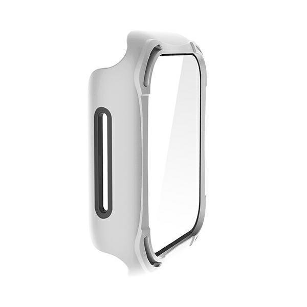 Uniq Θήκη Apple Watch 4 / 5 / 6 / SE / SE 2 40MM Torres με Αντιχαρακτικό γυαλί 9H - Dove White