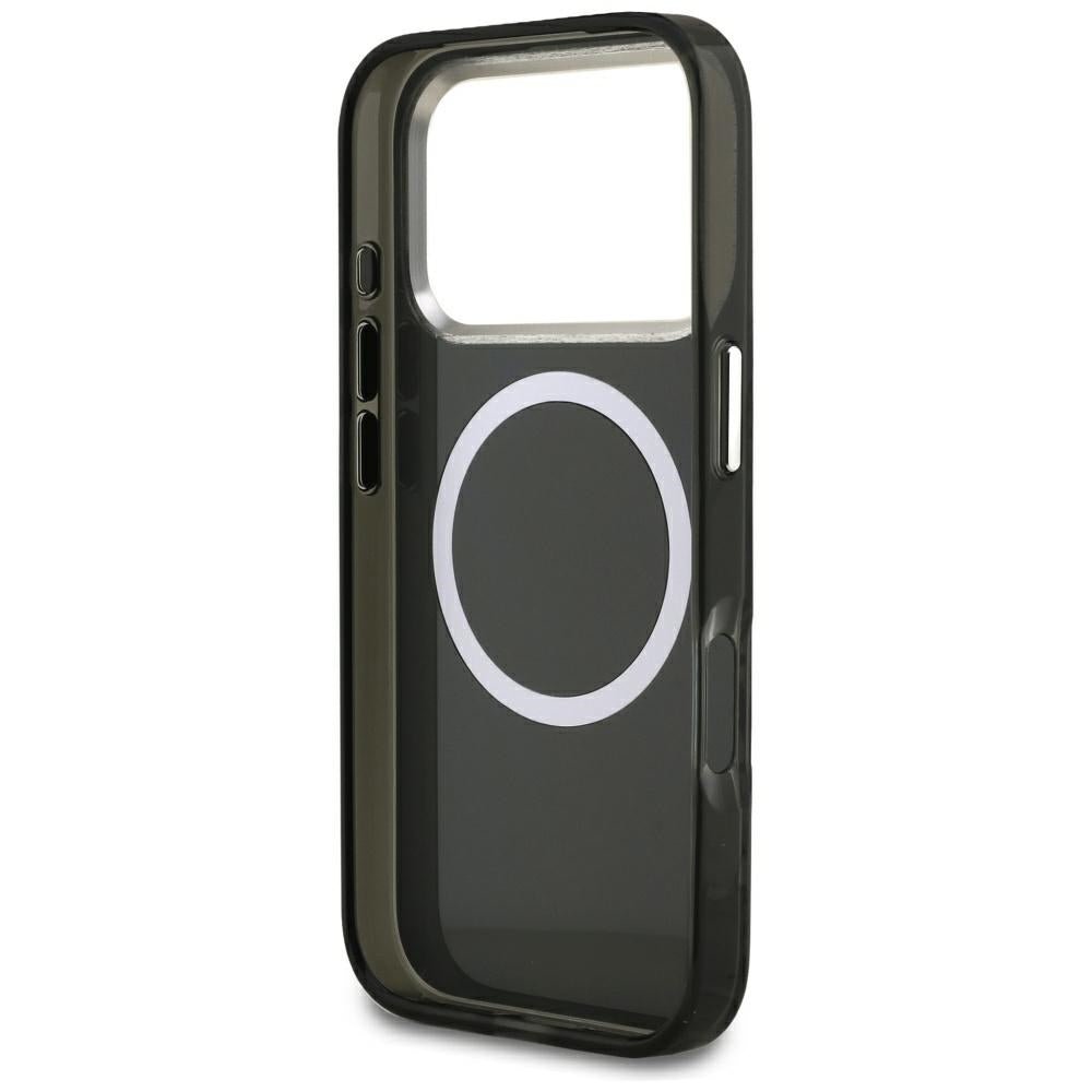 Karl Lagerfeld iPhone 17 Pro - IML Karl Head Logo MagSafe - Σκληρή Θήκη με Πλαίσιο Σιλικόνης - Black - KLHMP17LHMKBKHOK